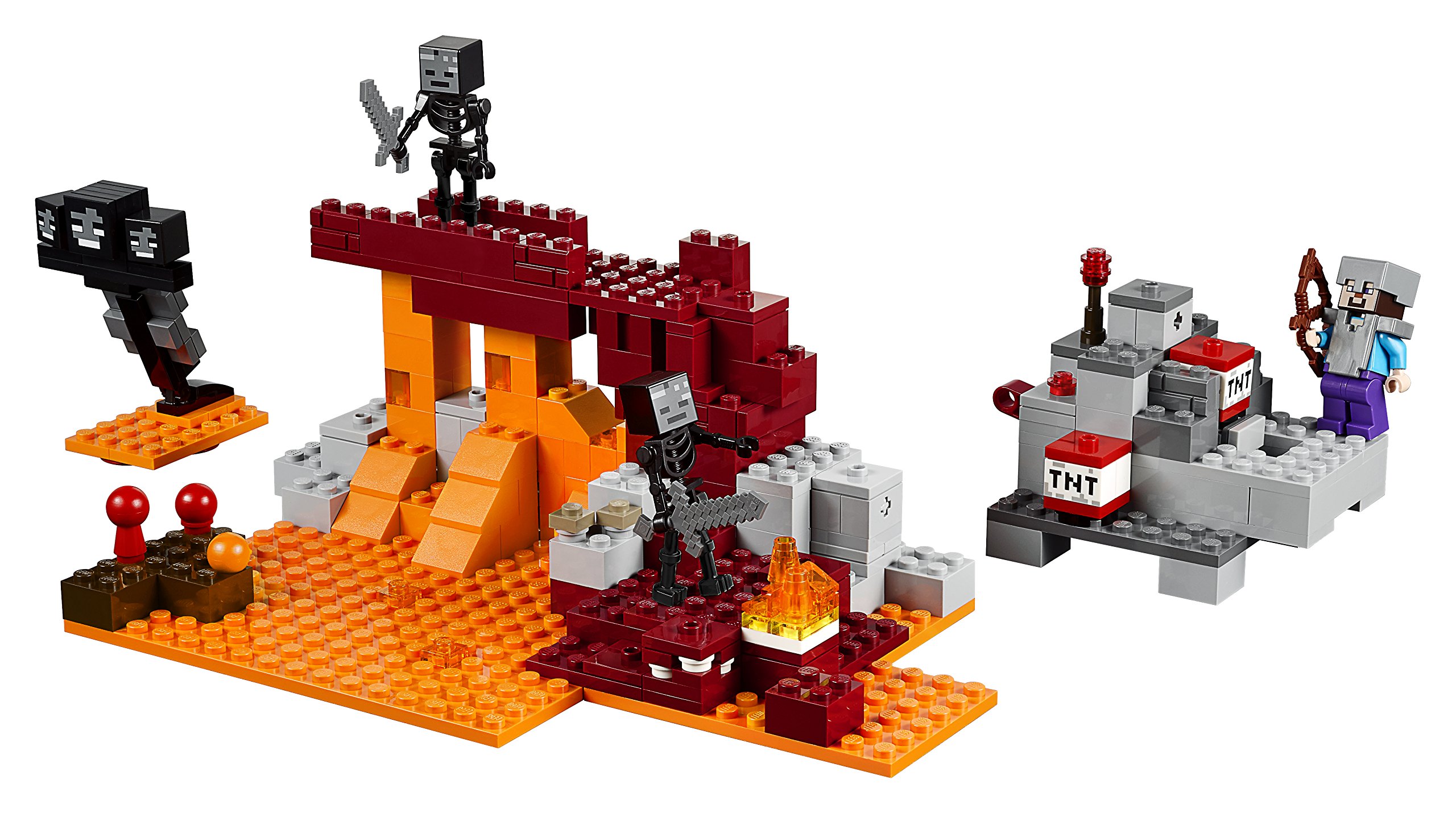 (。•ω•。)﻿ページです•*♬︎ Amazon.co.jp: LEGO 21126 マインクラフト ウィザー : おもちゃ